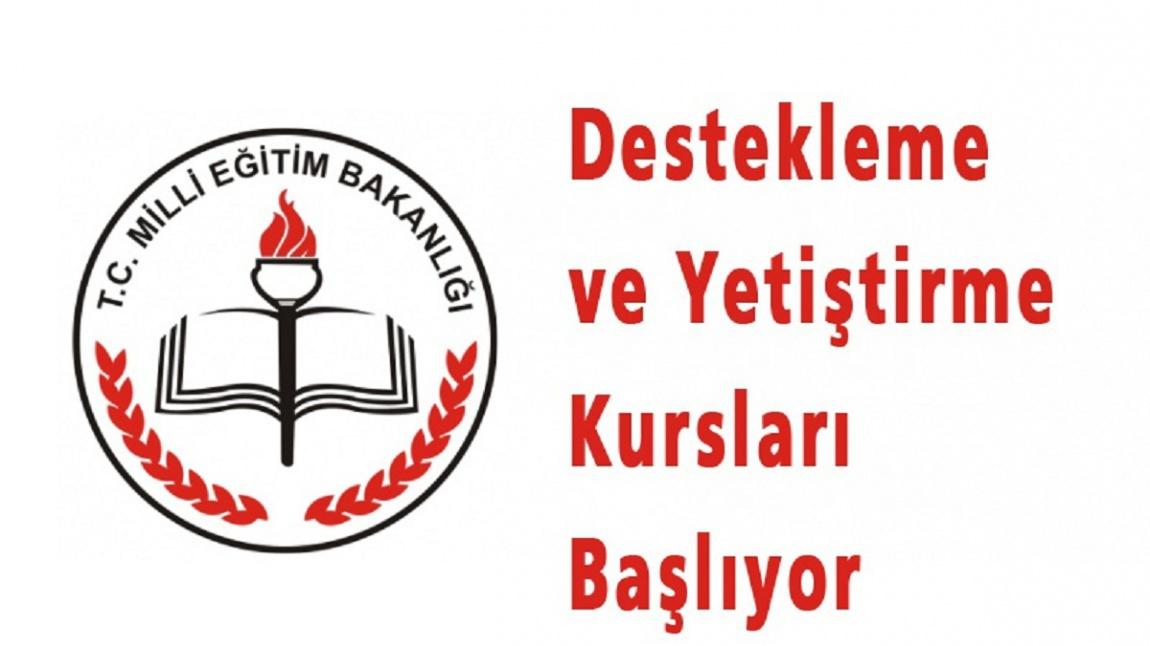 DESTEKLEME VE YETİŞTİRME KURSLARIMIZ BAŞLIYOR!